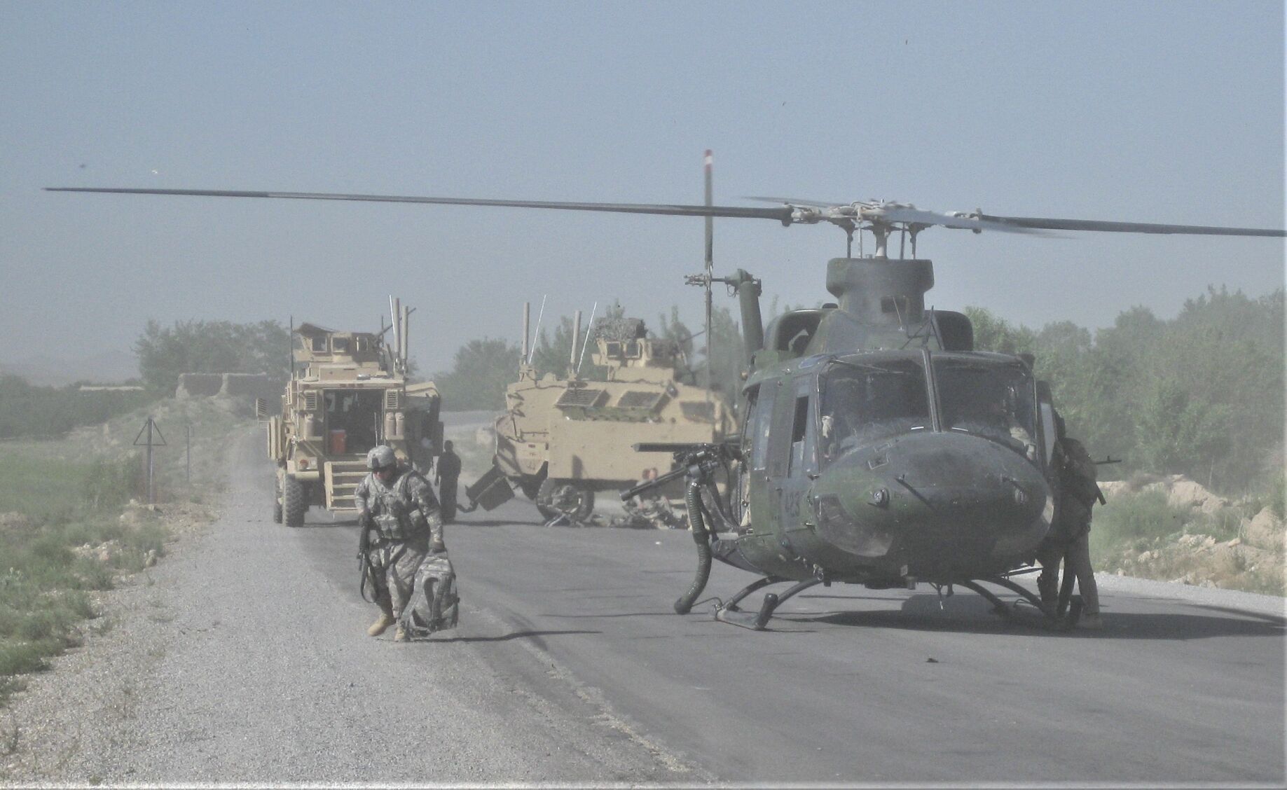 Anthony Archer Afghanistan helicopter